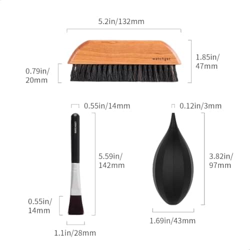 WatchGet Coffee Grinder Cleaning Tool Set: Brush & Air Blower for Barista Espresso Machines Home Kitchen