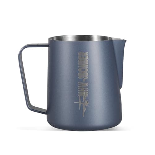 Matte Black 20oz SUS304 Stainless Steel Milk Frothing Pitcher P3014B-OS