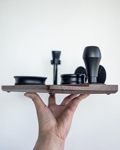 Normcore Natural Walnut Espresso Tamping Mat - Genuine American Walnut Wood