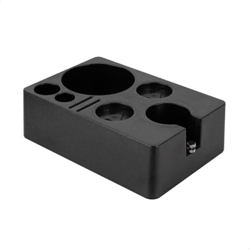 WatchGet Espresso Coffee Knock Box & Tamping Station with Protafilter Accessories