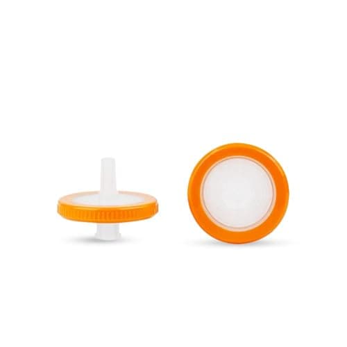 Syringe Filter for Espresso, PTFE Membrane 0.45um, 100PCS Orange