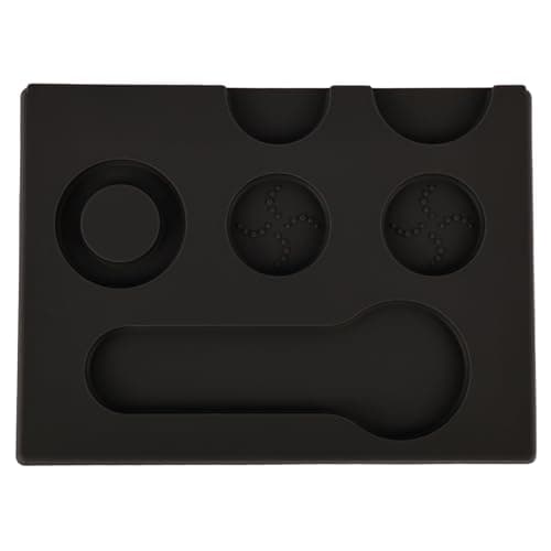 Professional Food Grade Silicone Espresso Tamping Mat Anti-Slip for Baristas Home Kitchen Bar 11.81 x 8.54 Inch