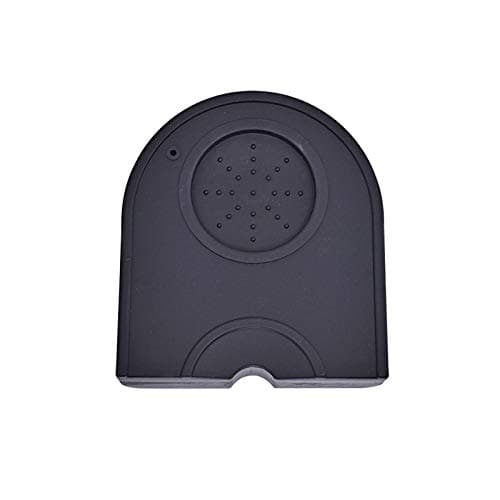 DGQ Silicone Black Anti-Slip Espresso Tamping Mat Holder Pad
