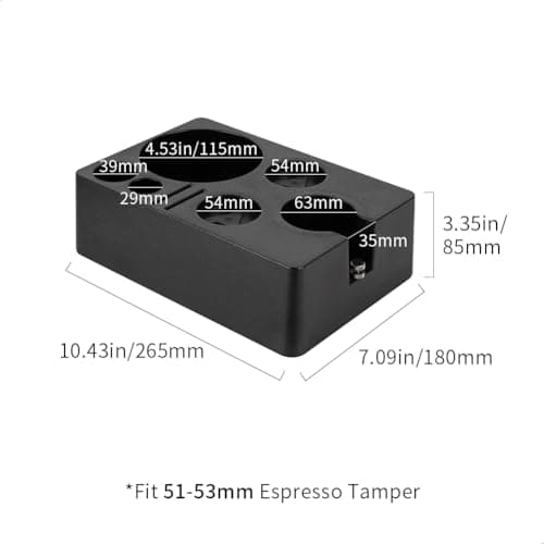 WatchGet Espresso Coffee Knock Box & Tamping Station with Protafilter Accessories