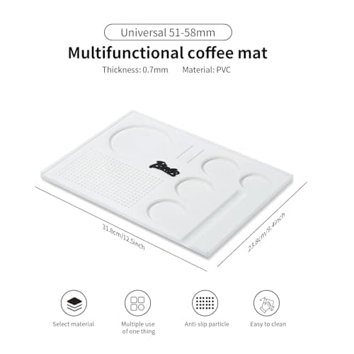 Bincoo Espresso Tamping Mat - Food Grade Silicone Tamper Mat