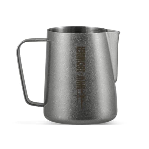 Matte Black 20oz SUS304 Stainless Steel Milk Frothing Pitcher P3014B-OS