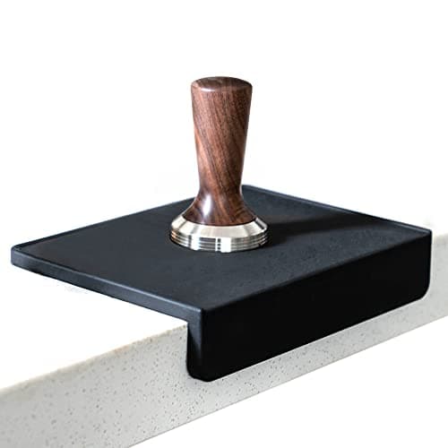 watchget Espresso Tamping Mat & Knock Box - Brown