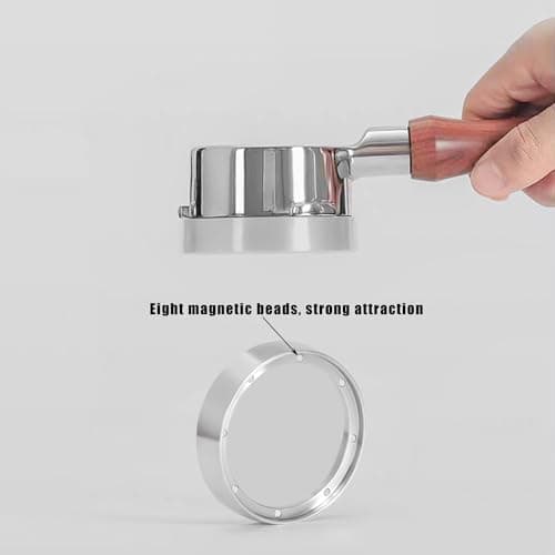 54mm Magnetic Espresso Funnel, Lightweight Aluminum Accessories for Perfect Brew