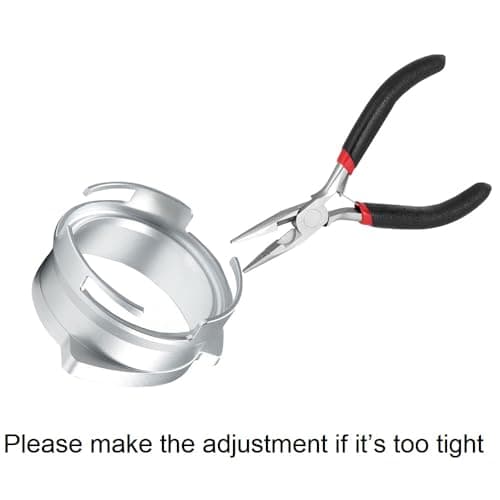 58mm Espresso Dosing Funnel Compatible with Calphalon Temp IQ/Kitchenaid/KASABREWS 5700Gense/5700Pro Portafilter 3 Ears