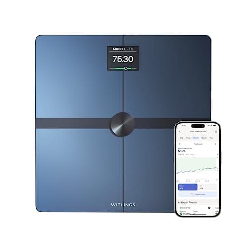 Withings Body+ Digital Wi-Fi Smart Scale with Pregnancy Tracker & Baby Mode