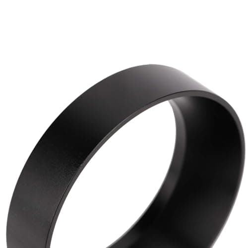 Aluminum Coffee Powder Dosing Rings & Funnel, Black(51MM)