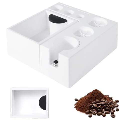 PUSEE Espresso Tamping Station, Multi-functional Espresso Organizer (3 in 1)