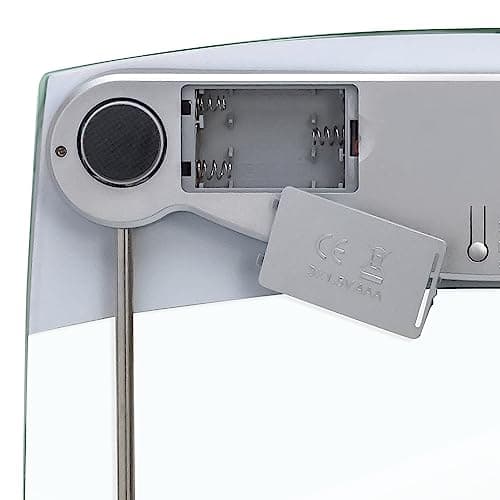 Taylor Extra Accurate Digital Scales, 440LB Capacity, Blue LCD, Stainless Steel Accents, 12.4" Platform