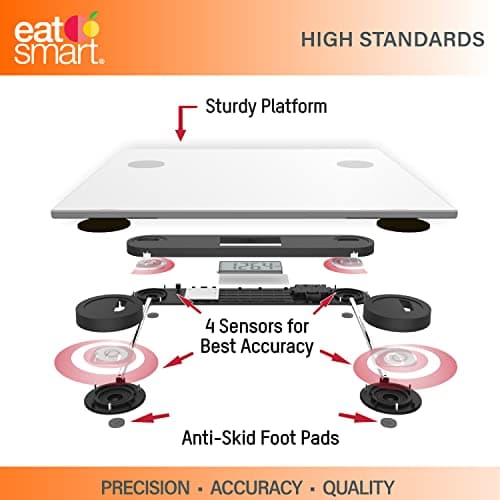 Precision Plus Body Weight Scale with Wide Platform