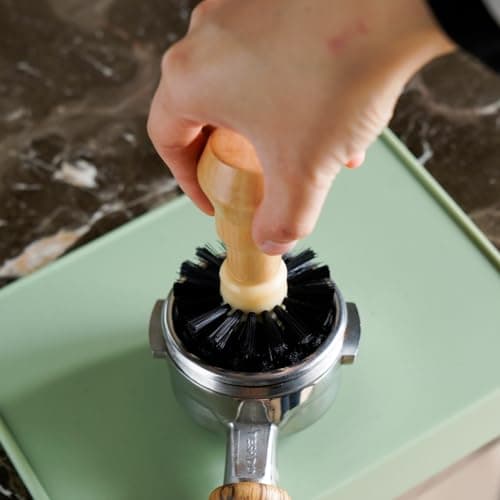 Coffee Portafilter Cleaning Brush 58mm Espresso Machine Tool