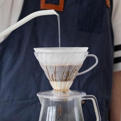 Reusable Non-Woven V60 Pour Over Coffee Filters - 100-Pack