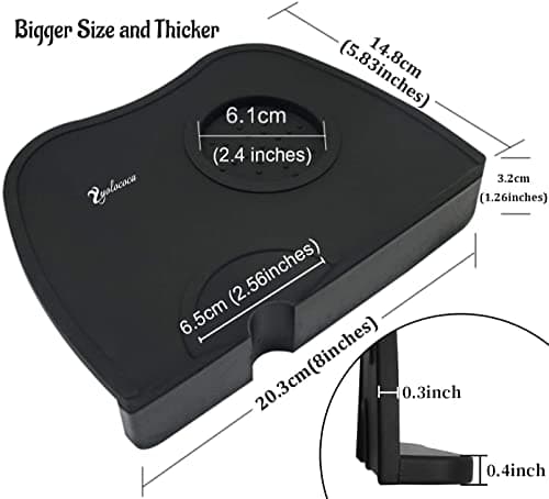 Thick Non-Slip Silicone Tamper Mat for Espresso