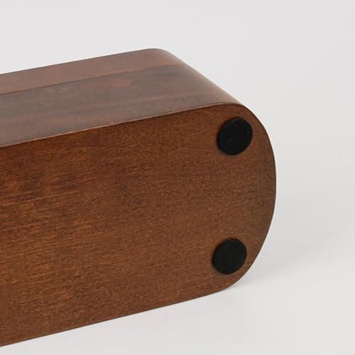Watchget Espresso Tamping Station, 58mm Espresso Accessory Fit, Wooden Anti-Pressure Pad Stand