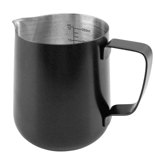 Stainless Steel Milk Frother Pitcher for Cappuccino and Latte Art (20 Ounce)