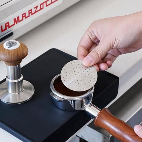 51mm Espresso Puck Screen Stainless Steel Filter Reusable for Portafilter