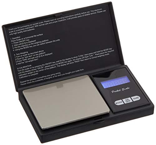 Precision Digital Food Scale 500g Ounces GramsPortable Jewelry Scale Battery Included