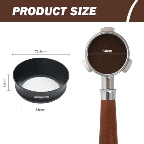 54mm Magnetic Espresso Dosing Funnel, Compatible with Breville Portafilter