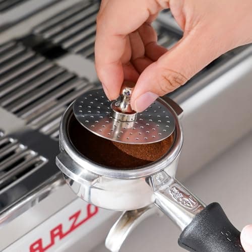 58mm Metal Espresso Filter - Reusable 0.8mm Thickness Magnetic Nail Screen