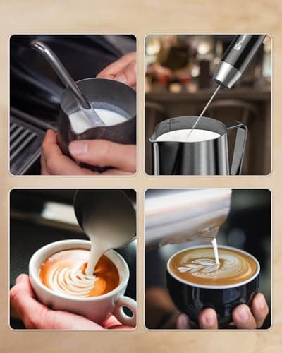 Maestri House 12oz 304 Stainless Steel Milk Frothing Pitcher for Espresso