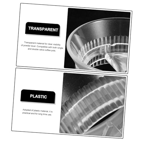 Funnel Ring for Espresso Powder Filler Anti-Scatter Design