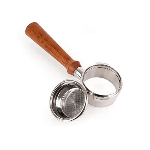 Gaggia Compatible 58mm Bottomless Portafilter with 18g Basket Rosewood