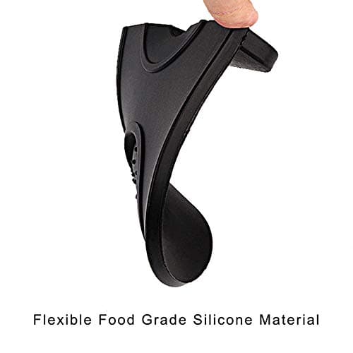 DGQ Silicone Black Anti-Slip Espresso Tamping Mat Holder Pad
