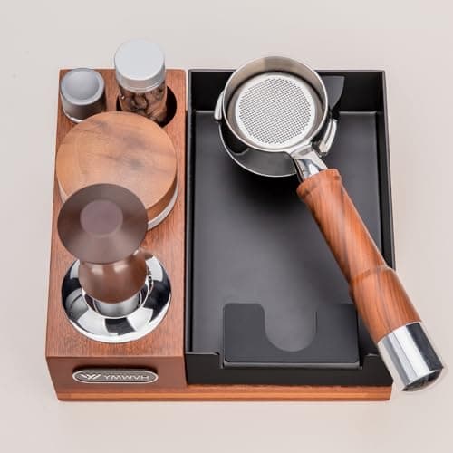 Espresso Knock Box & Tamping Station V3 Organizer Fit All Size