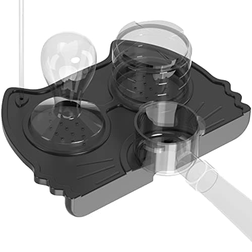 BooTaa Food Safe Silicone Espresso Tamper Mat Anti-Slip Soft Odorless Holder Pad Black