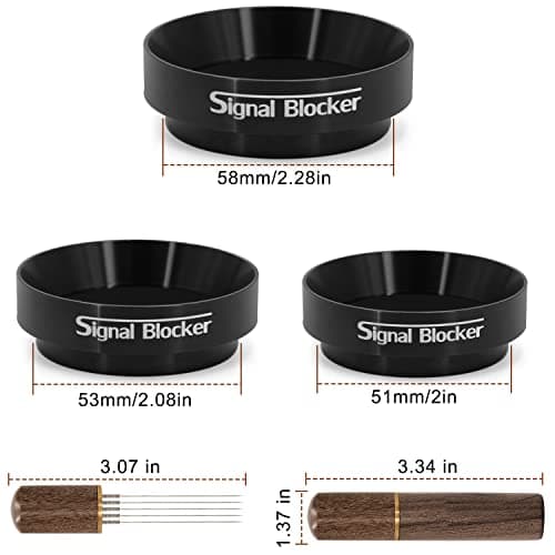 51mm Espresso Dosing Funnel & Magnetic Ring Bundle | Coffee Machine Accessories