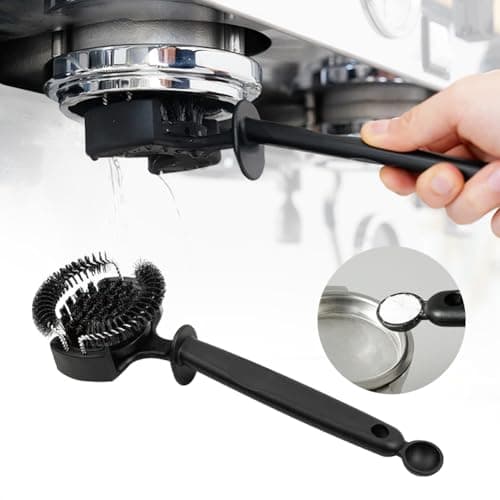 Espresso Coffee Machine Cleaning Brush 360° Nylon Bristles V2 58mm