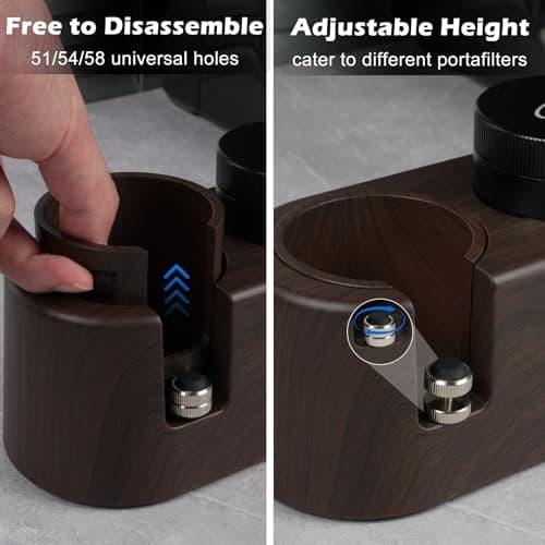 PUSEE Espresso Tamping Station, Multi-functional Espresso Organizer (3 in 1)