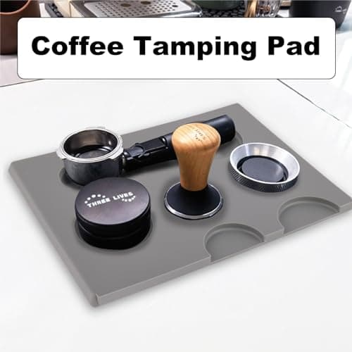 Professional Food Grade Silicone Espresso Tamping Mat Anti-Slip for Baristas Home Kitchen Bar 11.81 x 8.54 Inch