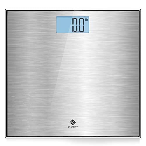 Etekcity Bluetooth Digital Bathroom Scale, Large Blue LCD, High Precision, Upgraded BMIC.weight