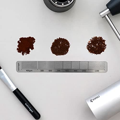 Ground Coffee Measuring Ruler: Precision Stainless Steel Tool for Grind Size