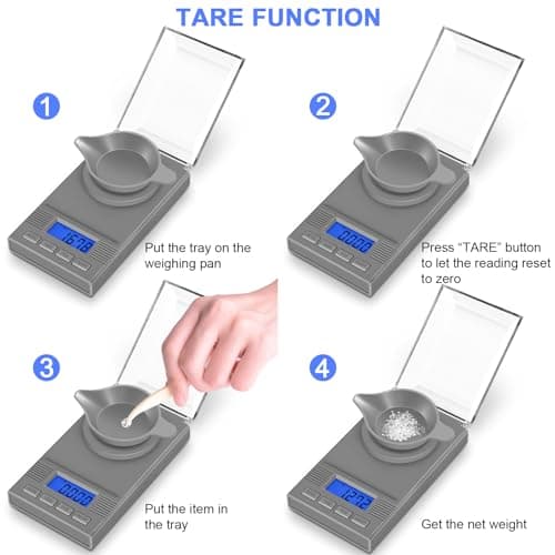 Fuzion Milligram Scale for Precise Powder, Jewelry, and reloading Weights