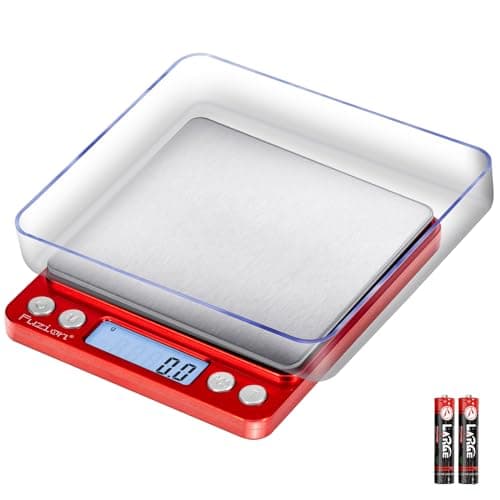 Fuzion Digital Kitchen Scale 3000g LCDgrams/oz 6 Modes Tare Battery Included