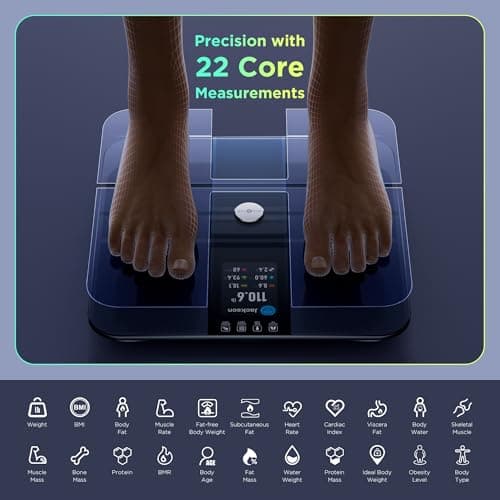 Runstar Smart Scale - High Precision, Body Fat Analysis, FSA/HSA Eligible