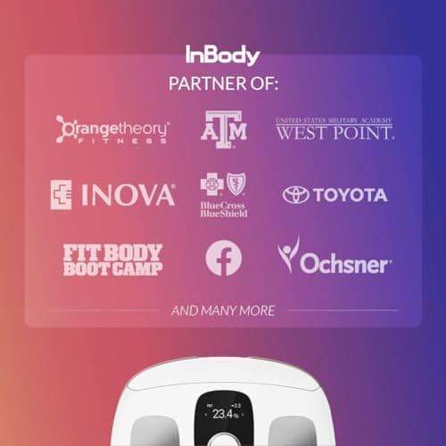 InBody Dial H30 Digital Smart Scale - Body Fat & Muscle Mass - Wi-Fi & Bluetooth Fiji App
