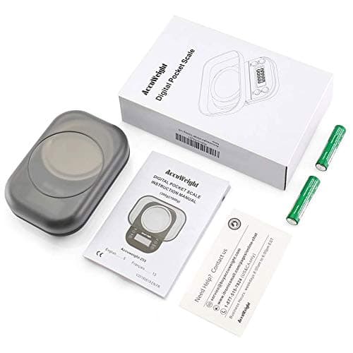 AccuWeight Mini Coffee & Jewelry Scale 1000g/0.1gAccuracy Backlit Tare Calibration