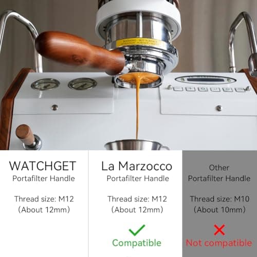La Marzocco Coffee Portafilter Handle M12 Wood Replacement