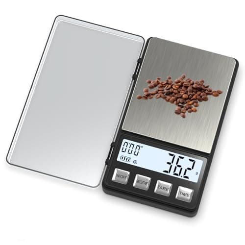 Weightman Mini Espresso Scale with Timer 1000g Kitchen Scalegrams & Ounces