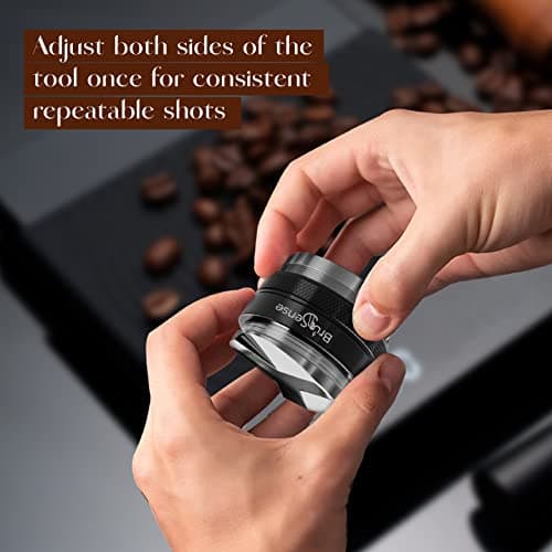 53mm Espresso Tamper & Distributor with Own Tamp Mat | Ideal for Breville/Sage Machines