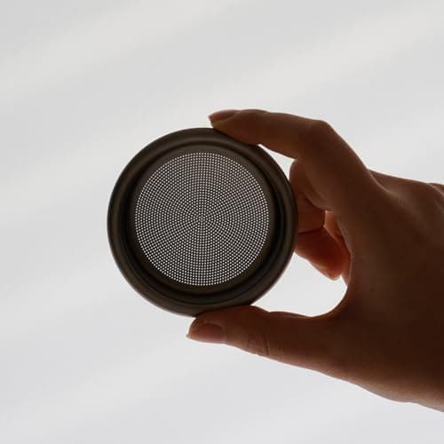 58mm Espresso Filter Basket, Titanium, High-Speed Precision Extraction Fit Most Protaltri Portafilter