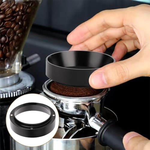 51mm Espresso Dosing Funnel, Aluminum Ring for Portafilter