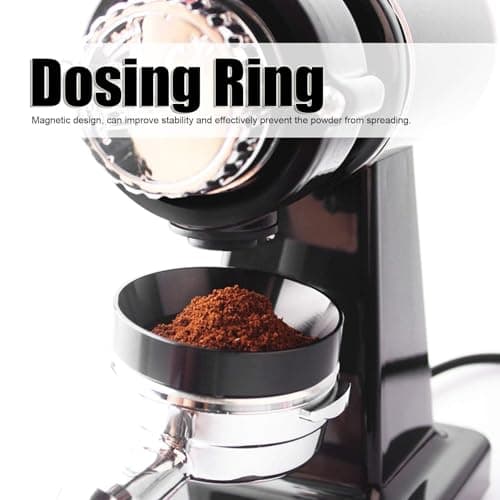 51mm Espresso Dosing Funnel, Aluminum Ring for Portafilter